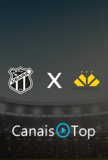 Ceará x Criciúma – Ao Vivo – 08/10/2026 – 19h30